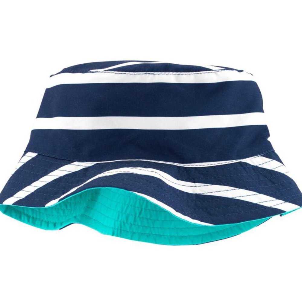 NWT Embroidered Bucket Toddler FlexFit Kid Sun Hat